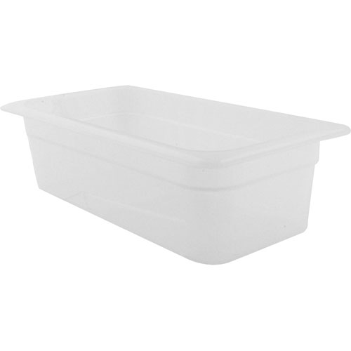 (image for) Cambro 34PP(190) PAN 1/3 X 4 PLASTIC SEMI-CLEAR - Click Image to Close