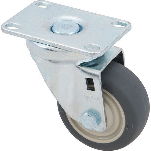 (image for) Cambro 60005 FRONT 3" SWIVEL CASTER, 4-BOLT - Click Image to Close