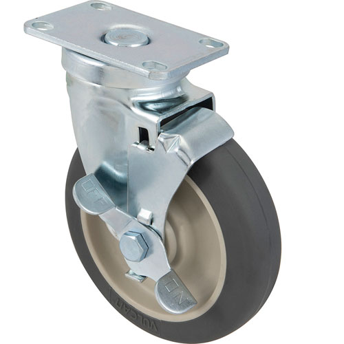 (image for) Cambro 60007 FRONT 5 SWIVEL CASTER WITH BRAKE - Click Image to Close