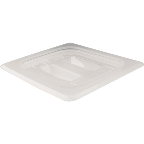 (image for) Cambro 60PPCH(190) COVER 1/6 SIZE SOLID SEMI-CLEAR PLASTIC