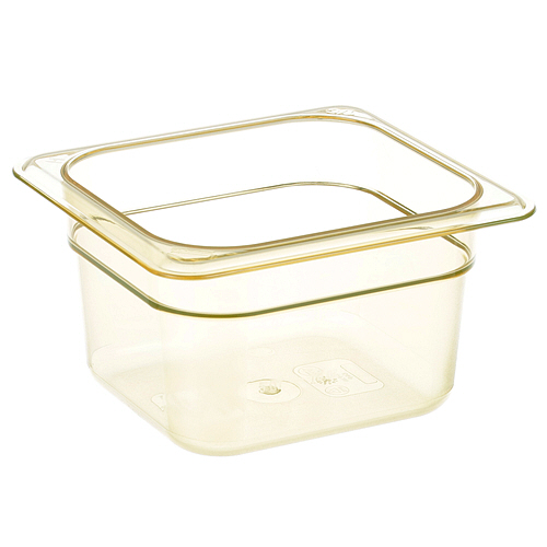 (image for) Cambro 64HP 1/6 High Heat Food Pan Amber