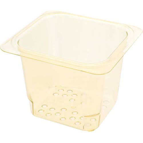 (image for) Cambro 65CLRHP(150) COLANDER,H-PAN , SIXTH SZ,5"DEEP - Click Image to Close