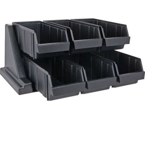 (image for) Cambro 6RS6-110 ORGANIZER 2BK -110 - Click Image to Close