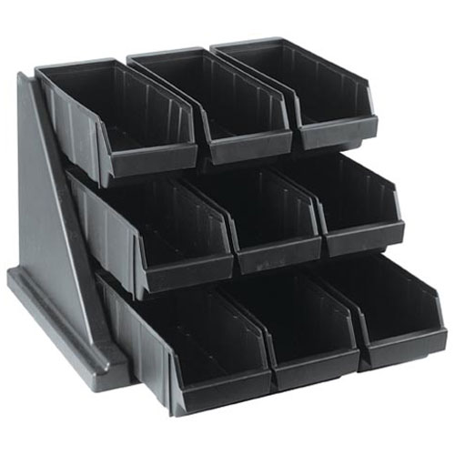 (image for) Cambro 9RS9-110 ORGANIZER 3BK -110 - Click Image to Close