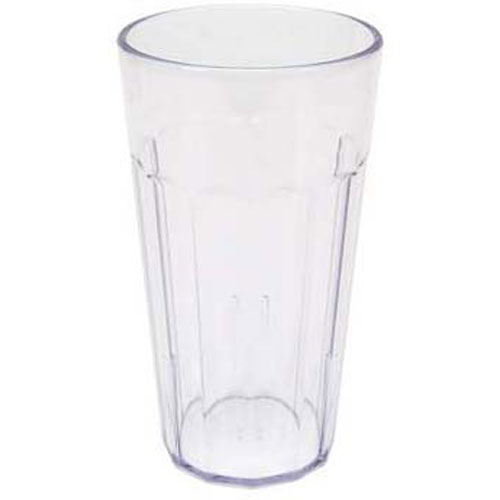 (image for) Cambro CAMNT16152 TUMBLER, FLUTED16.4 OZ C LEAR