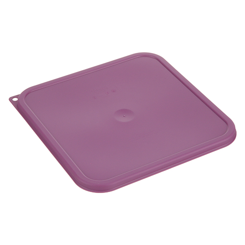 (image for) Cambro CAMSFC12SCPP441 Purple CamSquare Lid Fits 12, 18, and 22 Qt - Click Image to Close