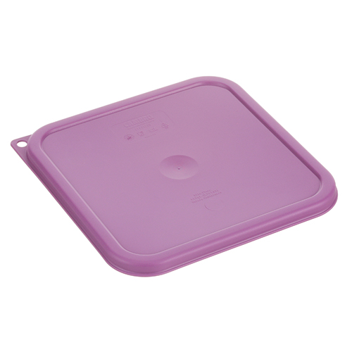 (image for) Cambro SFC6SCPP-441 6-8 Qt CamSquare Cover Purple Allergen Free