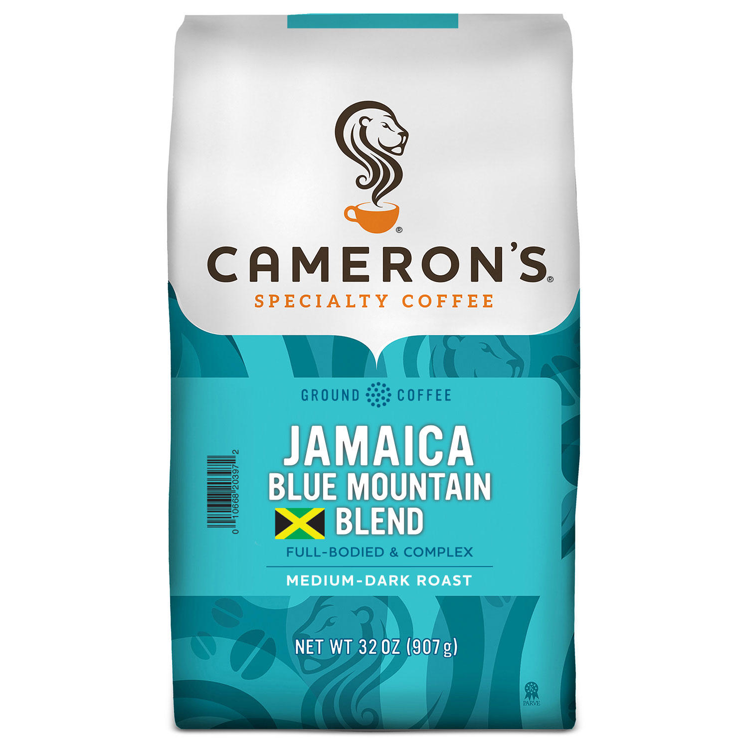 (image for) Cameron's Specialty Ground Coffee Jamaica Blue Mountain (32 oz.) - Click Image to Close