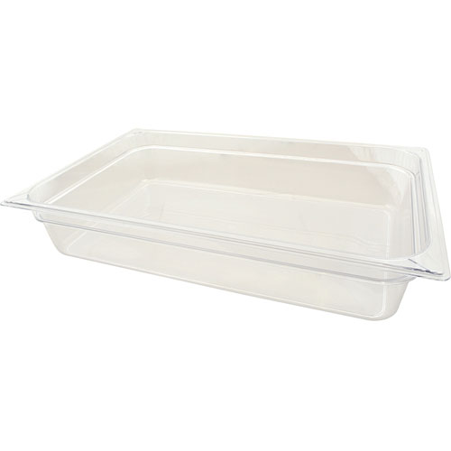 (image for) Carlisle Foodservice 10201B07 PAN,FOOD (FULL, 4"D, CLEAR) - Click Image to Close