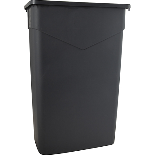 (image for) Carlisle Foodservice 34202323 Rectangular Trash Can Grey