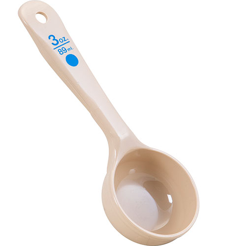 (image for) Carlisle Foodservice 4326-06 3 oz Portion Spoon 