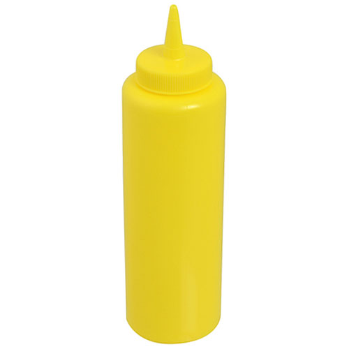 (image for) Carlisle Foodservice C10-02 SQUEEZE BOTTLE, MUSTARD 