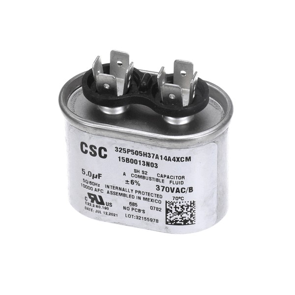 (image for) Carrier 15B0013N03 5MFD 370V CAPACITOR OVAL