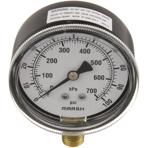 (image for) Champion 100135 PRESSURE GAUGE 0-60 PSI. - Click Image to Close