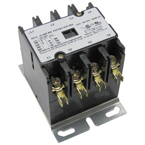 (image for) Champion 100344 CONTACTOR 4P 30/40A 120V - Click Image to Close