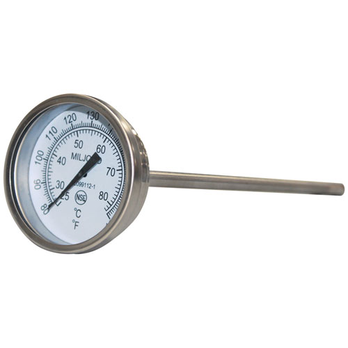 (image for) Champion 501600 THERMOMETER, 8IN STEM - Click Image to Close