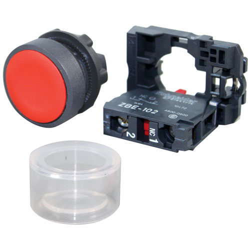 (image for) Champion 900726 PUSHBUTTON KIT - RED - Click Image to Close
