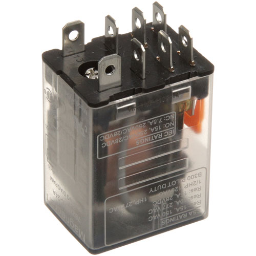 (image for) Cleveland 105785 RELAY DPDT AC 24V.COIL SO CKET - Click Image to Close