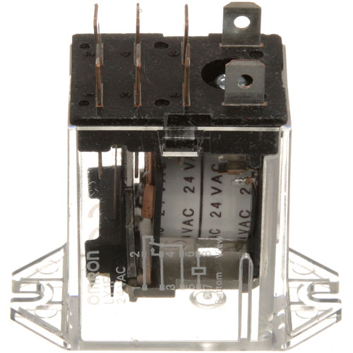 (image for) Cleveland 108285 RELAY DPDT W/MTG.TABS 24V 50/ - Click Image to Close