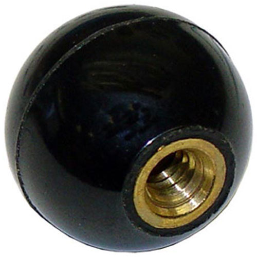 (image for) Cleveland SK078279-1 BLACK BALL KNOB* 3/4 D - Click Image to Close