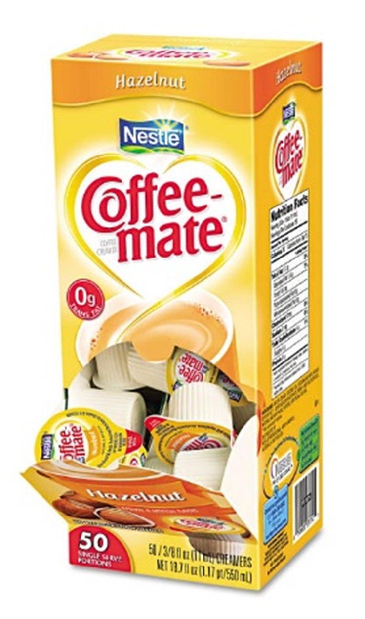 (image for) Coffee-mate Liquid Creamer Singles, Hazelnut (200 ct.)