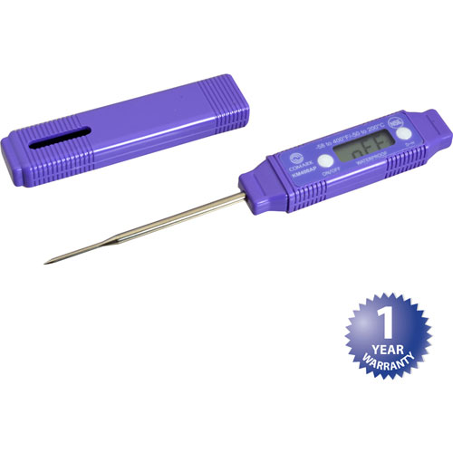 (image for) Comark CMRKKM400AP PurplePocket Thermometer (-58)-450F - Click Image to Close
