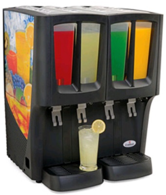 (image for) Crathco C-4D-16 G-Cool Mini-Quattro Cold Beverage Dispenser - Click Image to Close