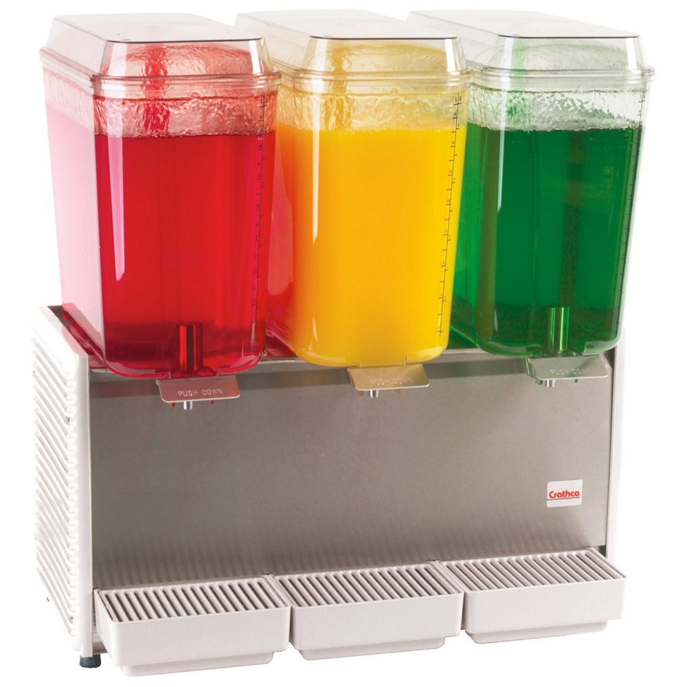 (image for) Crathco D35-4 Three Flavor Cold Beverage Dispenser - Click Image to Close