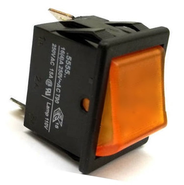 (image for) Wilbur Curtis WC-112R SWITCH, HOT WATER (AMBER) 120V