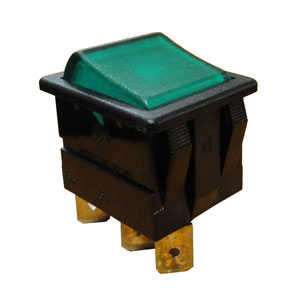 (image for) Wilbur Curtis WC-122 SWITCH, BREW (GREEN) 120V NEON - Click Image to Close