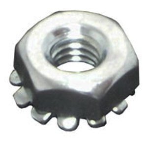 (image for) Wilbur Curtis WC-4201 NUT, 8-32 HEX KEP ZINC - Click Image to Close