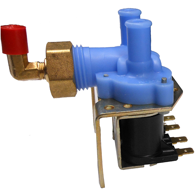 (image for) Wilbur Curtis WC-895 VALVE, INLET DUAL 120V .5 GPM - Click Image to Close