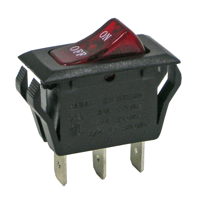 (image for) Discount Coffee Equipment SW7 On/Off Lit Rocker Switch - Click Image to Close