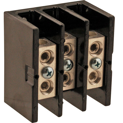 (image for) Dean 807-0065 125AMP TERMINAL BLOCK 3PLELRGE - Click Image to Close