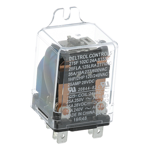 (image for) Dean 807-0670 RELAY 4P 20A 24V - Click Image to Close
