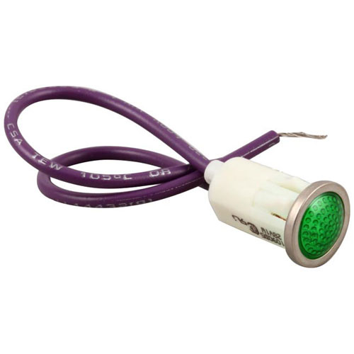 (image for) Dean 807-4112 FLUSH INDICATOR LIGHT GREEN - Click Image to Close