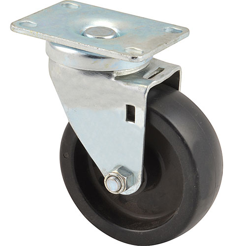 (image for) Delfield 3234778 CASTER, 4, PLT, SWIVEL, POLYOLEF