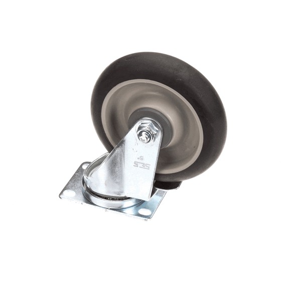 (image for) Dinex DXPCSTR5PPDB 5" SWIVEL CASTER WITH BRAKE