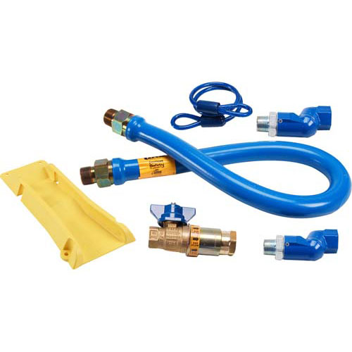 (image for) Dormont 1675KITCF2S48PS KIT,GAS HOSE , 3/4"X48",SFTY-SET - Click Image to Close