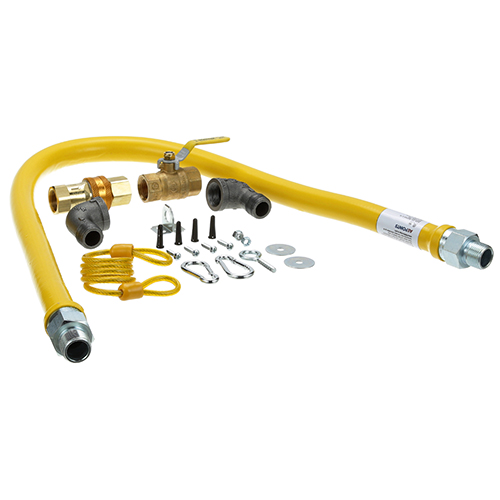 (image for) Dormont 44-S0290-48 MAVRIK GAS HOSE KIT , 3/4" X 48"