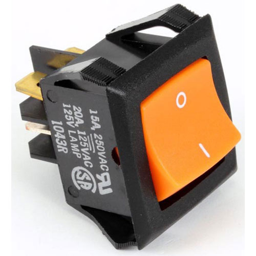 (image for) Duke 160406 20A@ DPST LIGHTED SWITCH - Click Image to Close