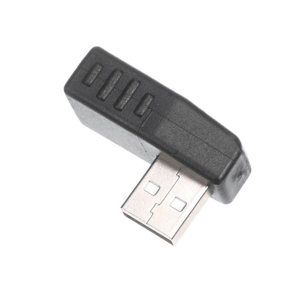 (image for) Duke 166184 USB. 2.0 MALE TO FEMALE RT. ANGLE ADAPTE