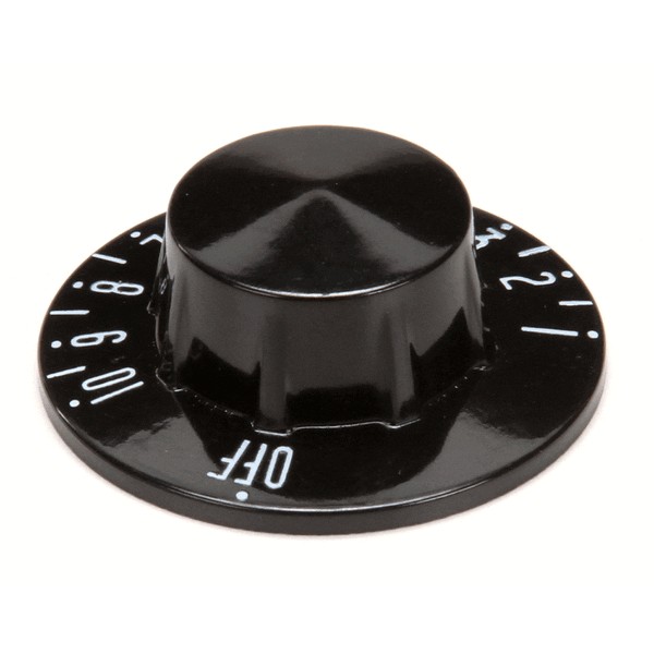 (image for) Duke 178525 KNOB,Z346207300 BLACK W/WHITE