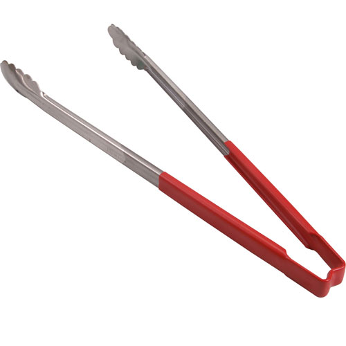 (image for) Edlund 31611 TONGS,SCALLOP , 16",RED HDL
