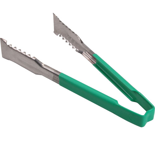 (image for) Edlund 32013 TONGS,VERSAGRIP , 9.5",GRN HDL