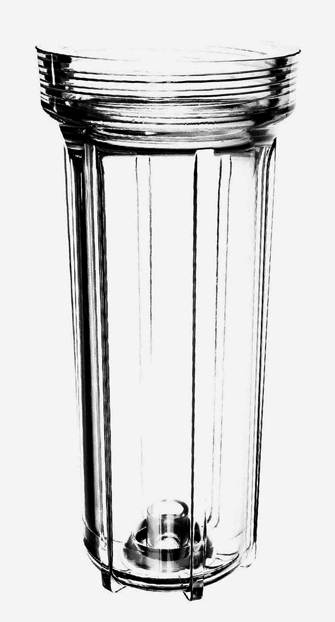 (image for) Everpure 153018 Clear Housing for 10" Filter Cartridge