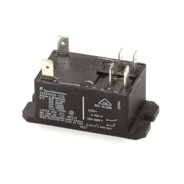 (image for) FWE RLY30AMP-120 30AMP PANEL MOUNT RELAY,2 POLE