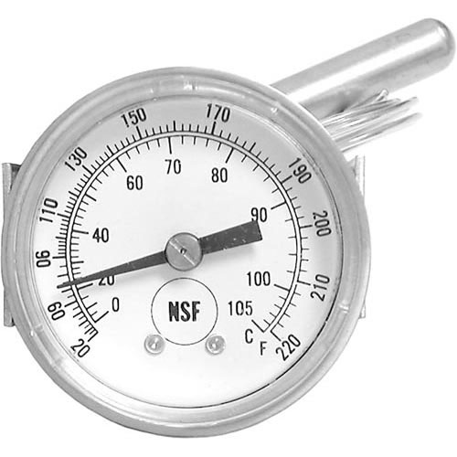 (image for) FWE T-METER H1TEMP GAUGE 20-220F, U-CLAMP