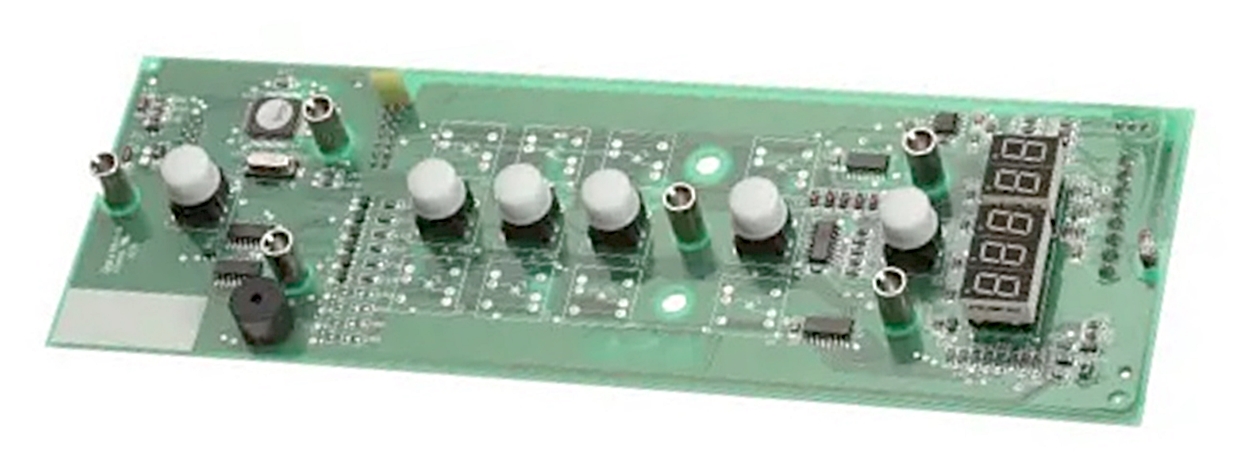 (image for) Fetco 1000.00129.00 ASSEMBLY, 6 KEYS, S3P, BOARD,SWITCHING / CO