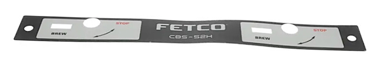 (image for) Fetco 1045.00019.00 OVERLAY, CBS-52H IP44